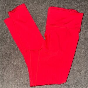 Women’s Fabletics Motion 365+ Bright Red Active Leggings Size XXL/1X